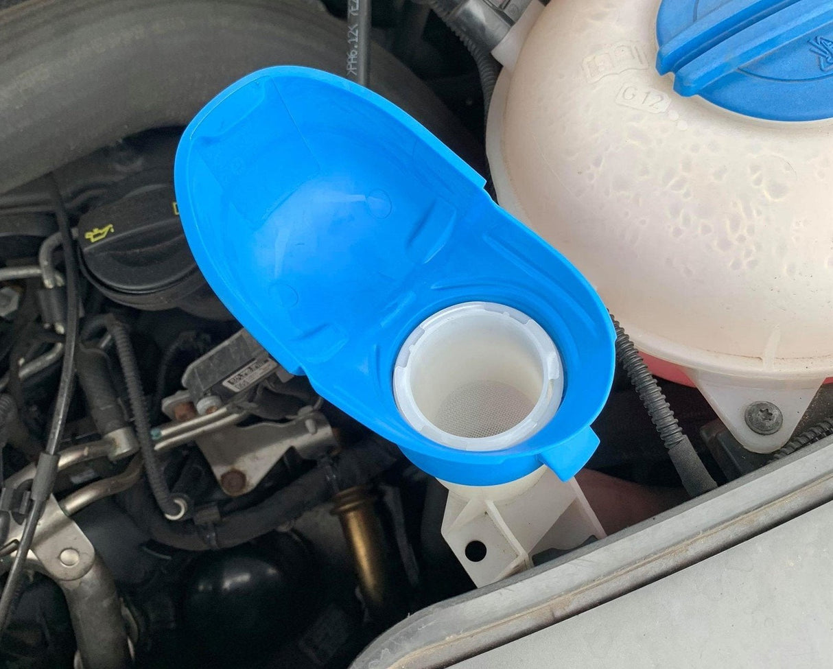 VW Audi Skoda SEAT windscreen washer fluid fill cap funnel 6V0955485