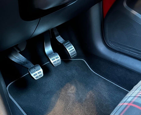 VW Golf MK4 Lupo Polo aluminium pedal caps set (fits Up! GTI 2017-on)