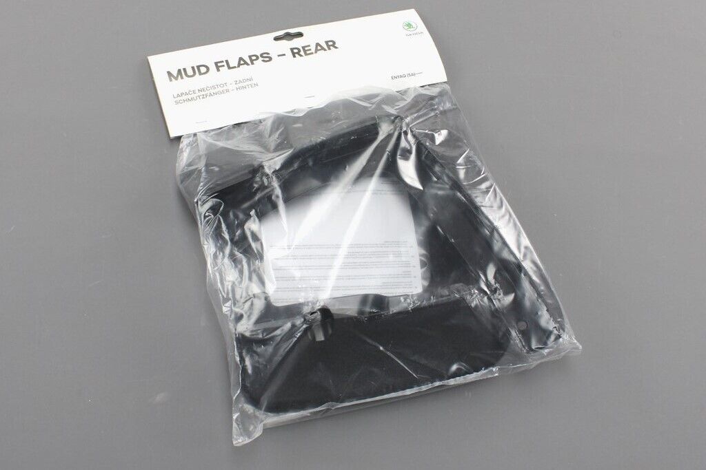 Skoda Enyaq 2021-Onward accessory rear mud flaps 5LG075101