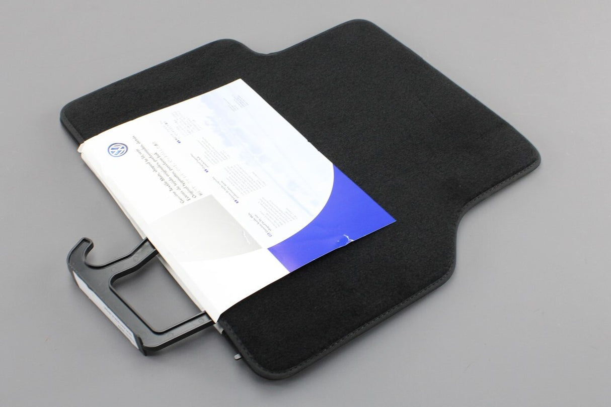 VW Tiguan 2007-2016 Rear carpet floor mat set (Black) 5N0061226E WGK