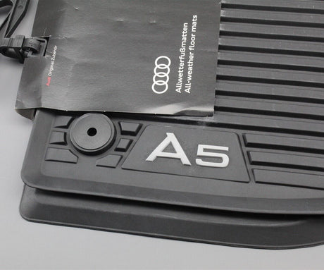 Audi A5 S5 Coupe Cabriolet 2017-on front rubber floor mats 8W8061501 041