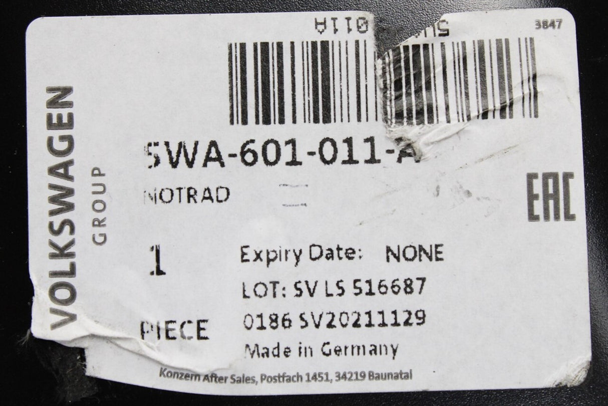 VW Golf MK8 2020-on CUPRA Formentor spare wheel (18"x3.5J) 5WA601011A