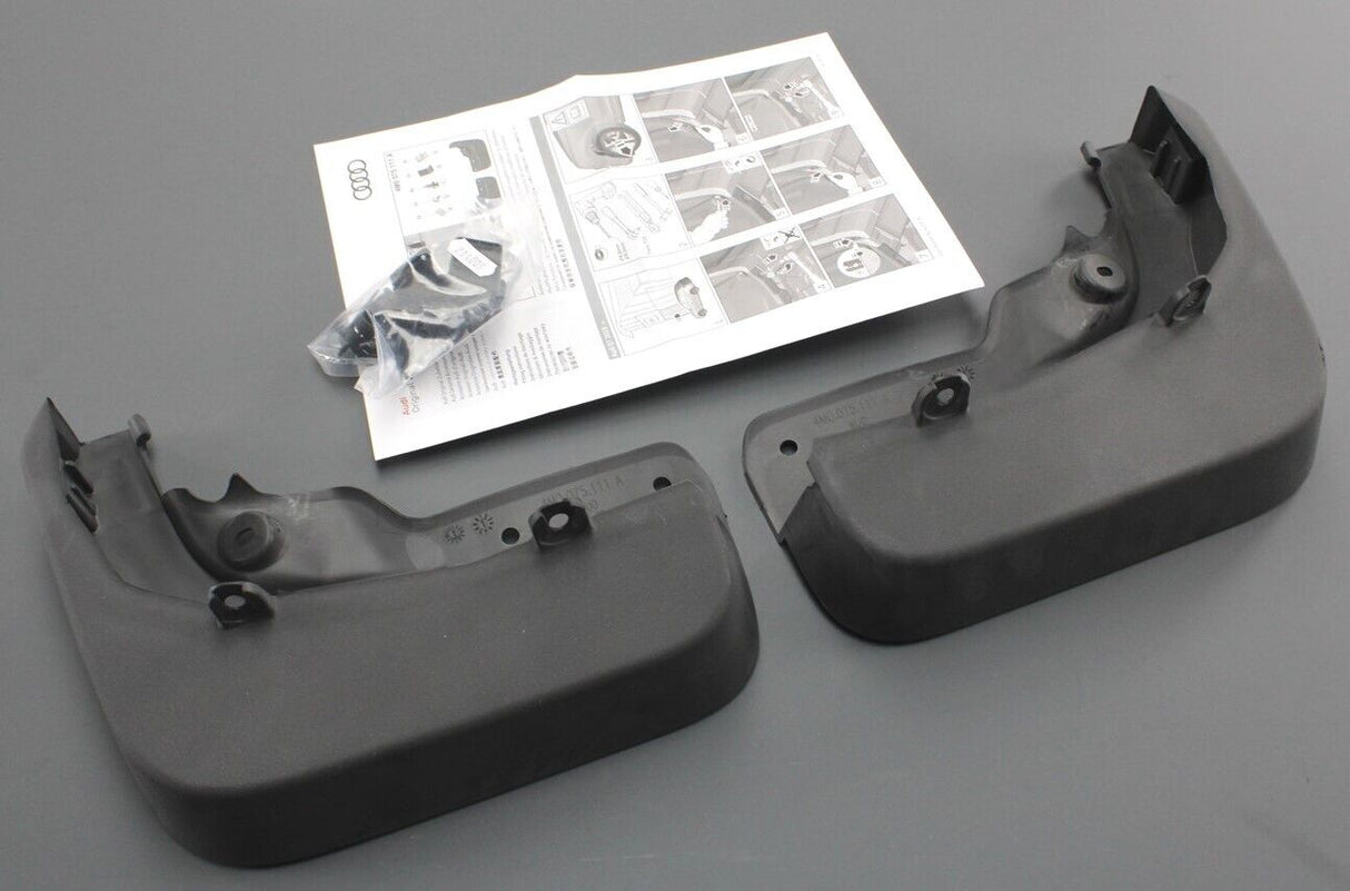 Audi Q7 2016-on accessory mud flaps (front) 4M0075111A