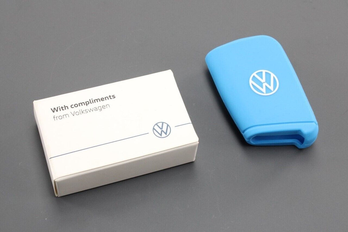 VW Collection silicone 3-button key cover (light blue) 000087012AN 3H1