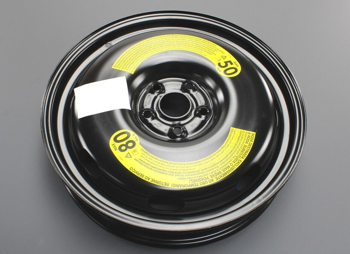 VW Audi Skoda SEAT 18 inch space saver spare wheel rim 5Q0601027BT 03C