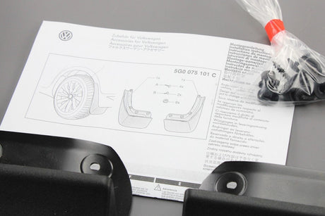 VW Golf MK7.5 2017-2020 accessory mud flaps set (rear) 5G0075101C