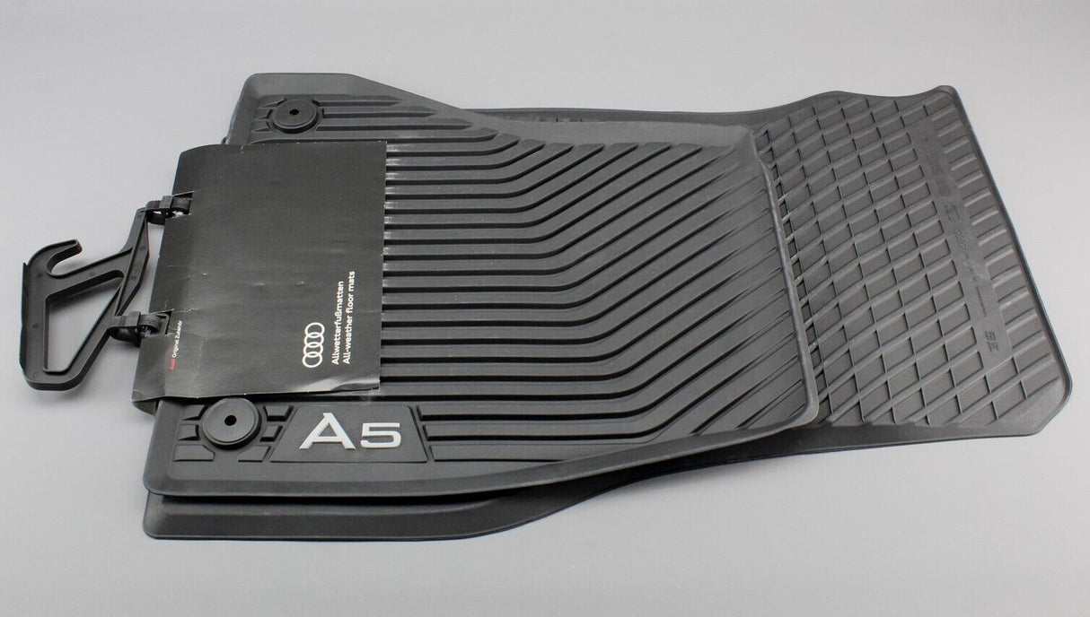 Audi A5 S5 Coupe Cabriolet 2017-on front rubber floor mats 8W8061501 041