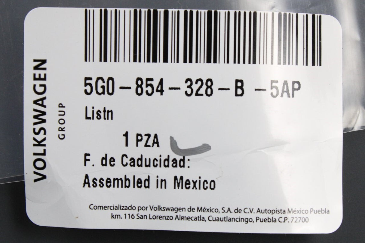 VW Golf MK7 MK7.5 windscreen seal trim (right & left) 5G0854328/7B 5AP