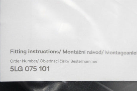 Skoda Enyaq 2021-Onward accessory rear mud flaps 5LG075101