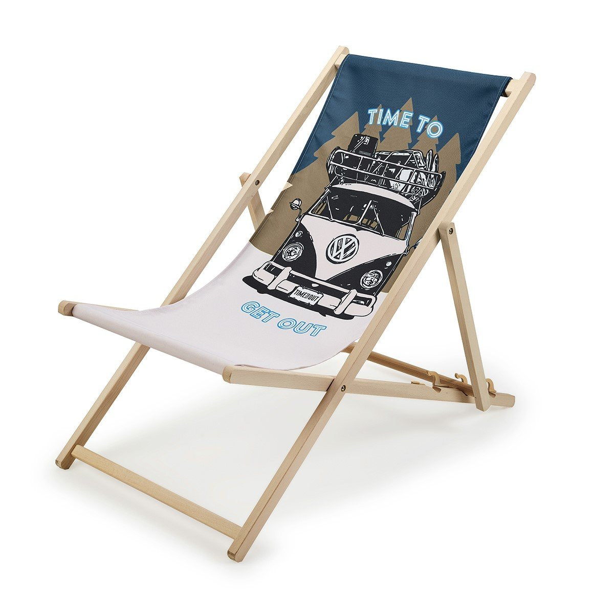 VW Heritage Collection T1 Camper van deck chair (adult-100kg) 7E9069635
