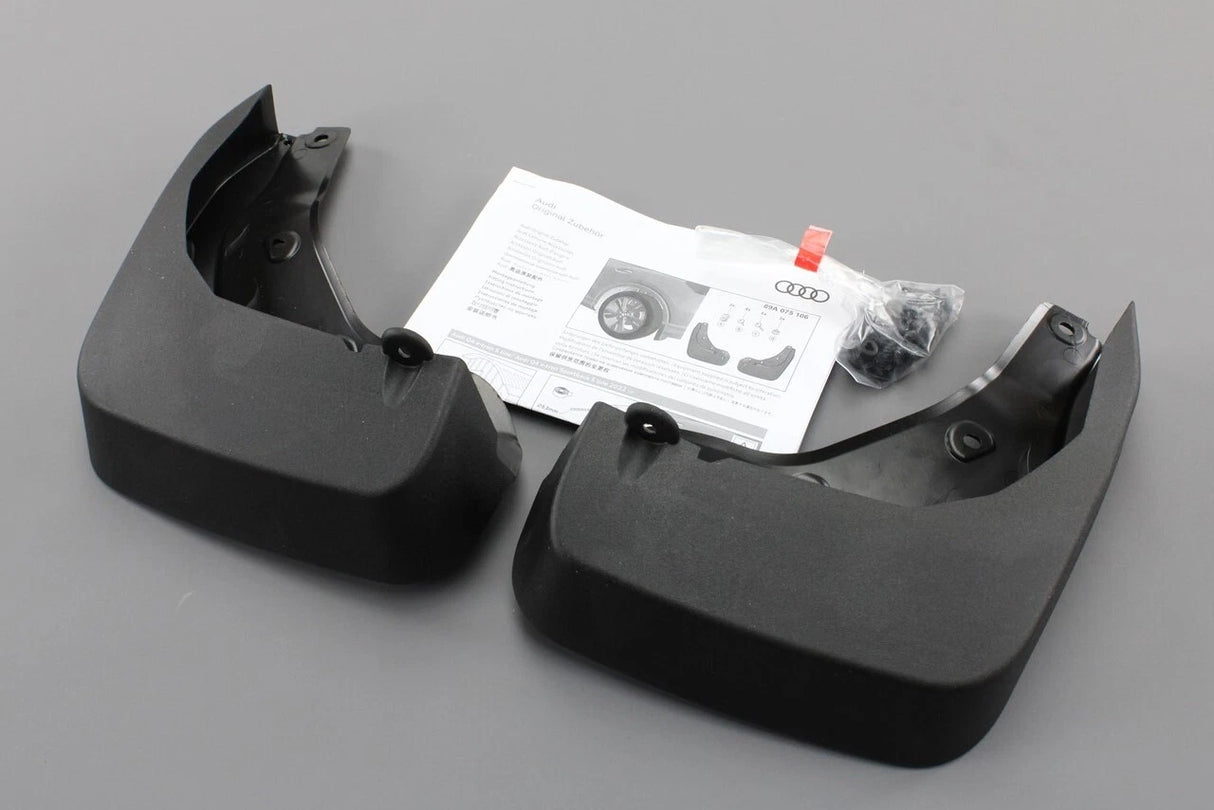 Audi Q4 E-Tron 2021-on S-line mud flap set (rear) 89A075106