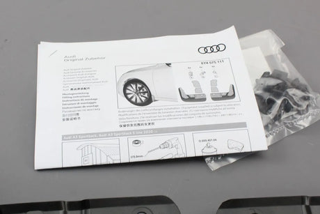 Audi A3 Sportback & Saloon 2020-on mud flaps set (front) 8Y4075111