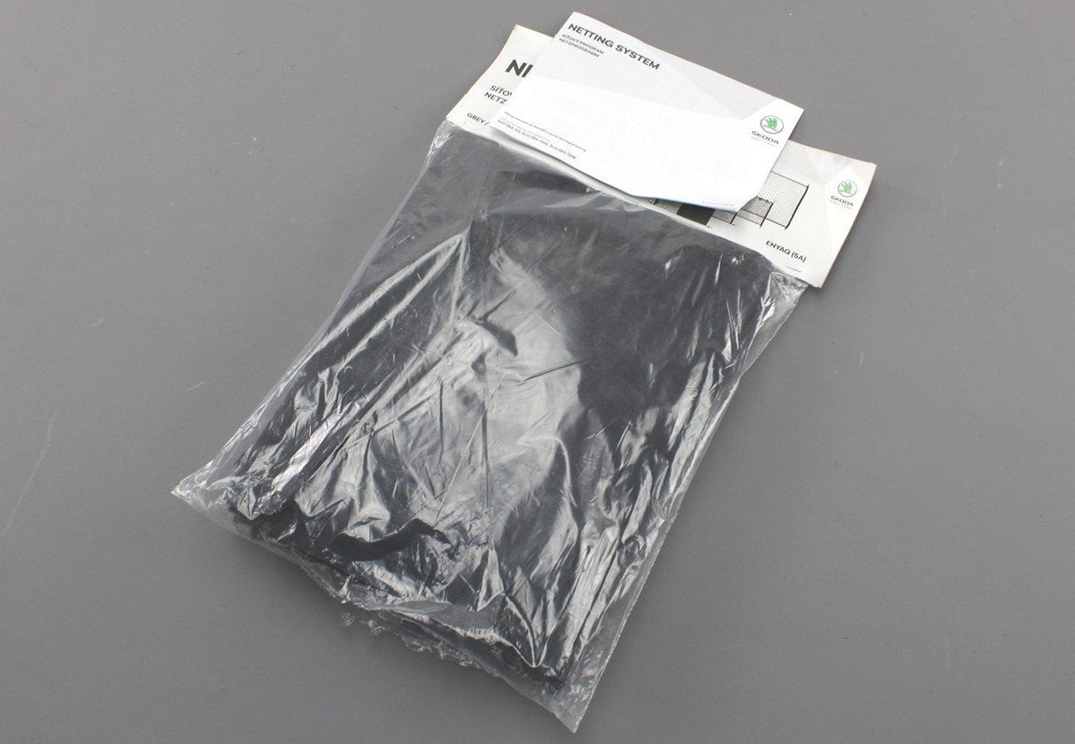 Skoda Enyaq iV 21-on boot cargo netting (Grey) 5LG065110A