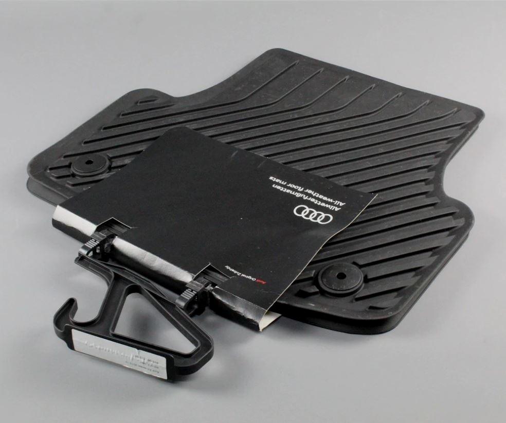 Audi A3 S3 RS3 Sportback 8V 2013-20 rear rubber floor mats 8V5061512 041