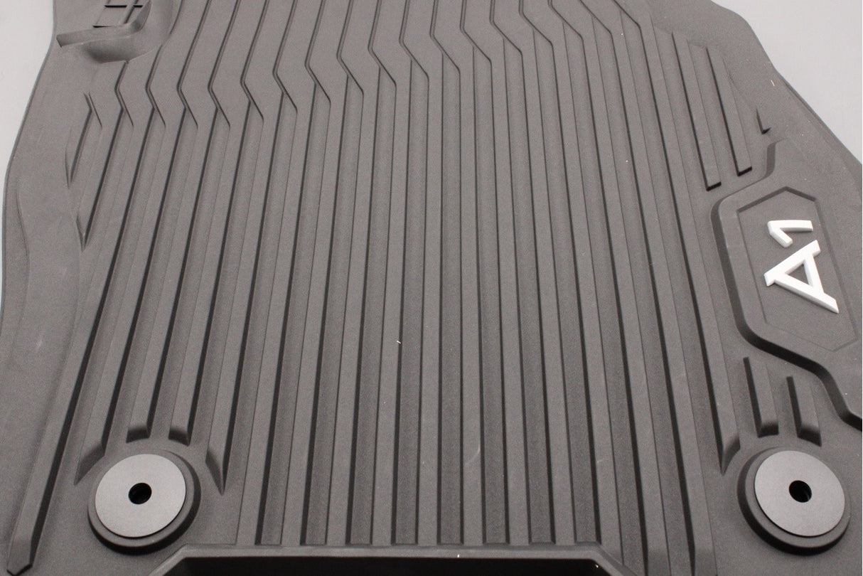 Audi A1 2019-on all weather rubber floor mats (front) 82C061501 041