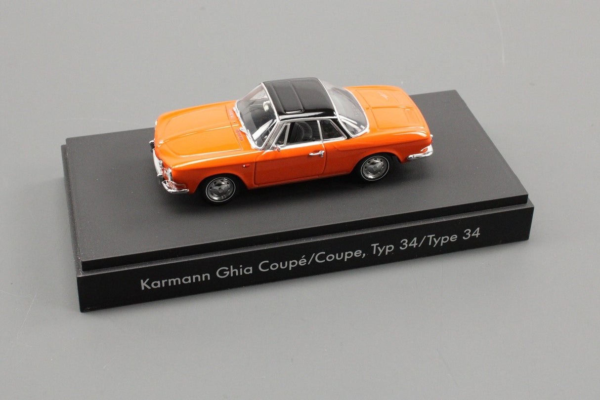 Volkswagen Karmann Ghia Coupe type 34 model (1/43 scale) 000099300AB K2Y