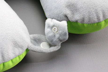 Skoda Travel pillow in green and grey 000087703JK