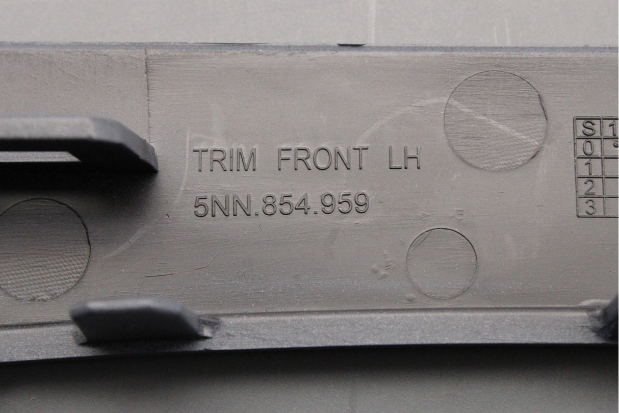 VW Tiguan Allspace 2018-2025 front wheel arch trim (left) 5NN854959 GRU