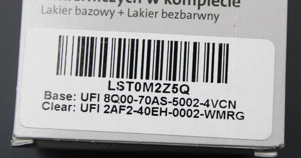 Audi touch up paint pen with clear coat Cobalt Blue Metallic LST0M2Z5Q