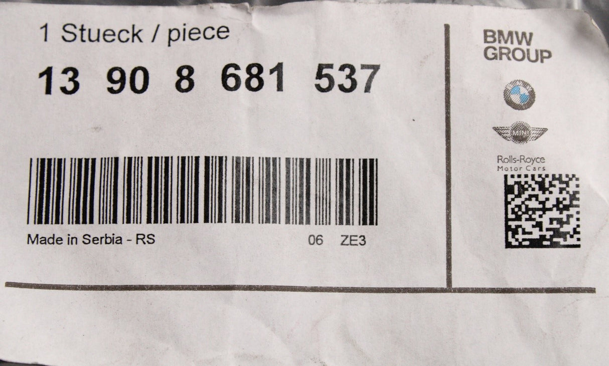 BMW G01 17-22 G08 18-21 G02 18-24 fuel tank breather pipe 13908681537
