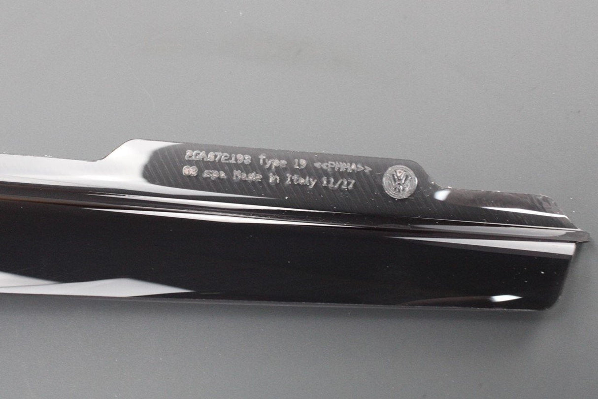 VW T-Roc 2018-on door wind deflectors set smoke grey (front) 2GA072193