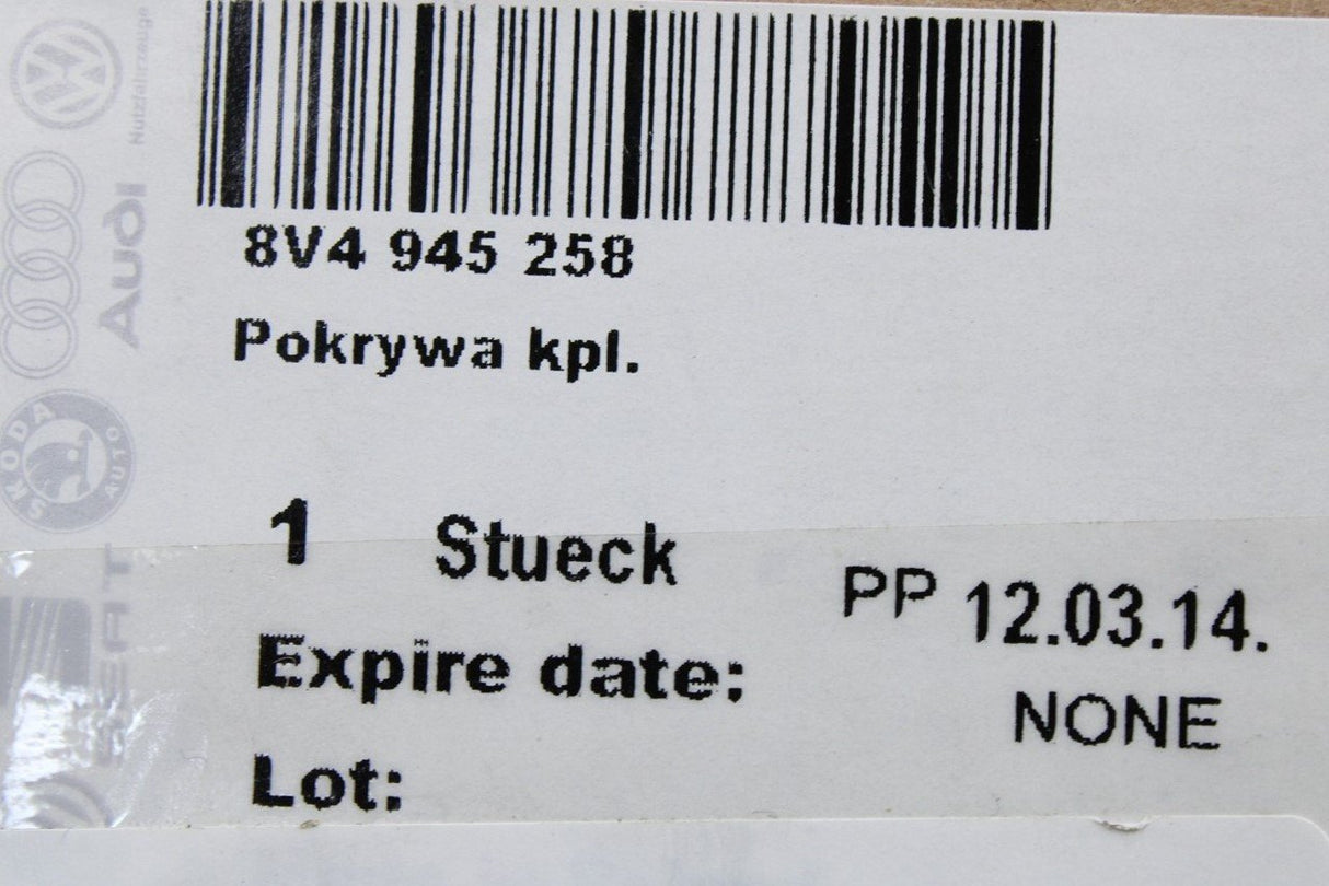Audi A3 Sportback 13-16 rear light bulb holder (right, outer) 8V4945258