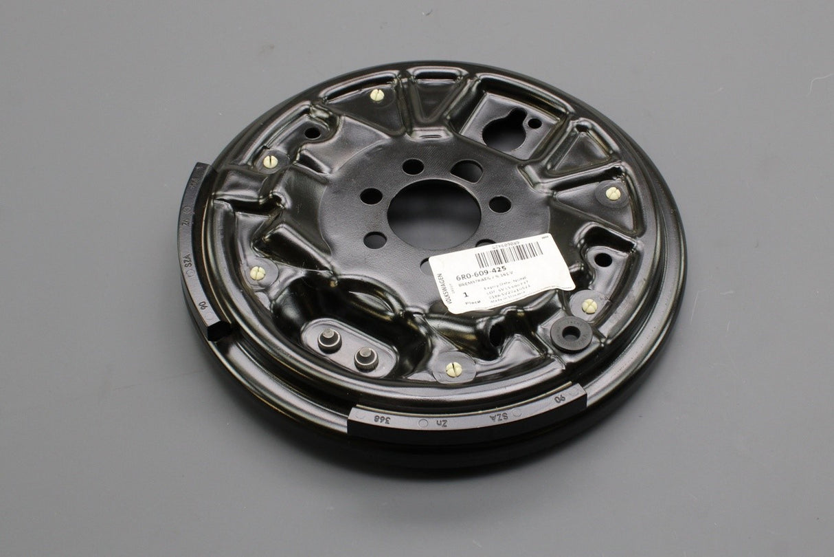 VW Polo 6R 2010-2014 rear brake drum backing plate (left) 6R0609425