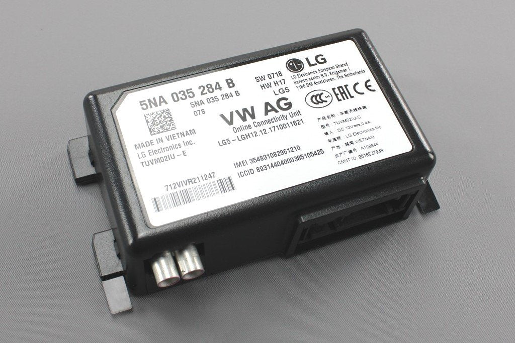 VW Golf Crafter Tiguan Skoda Control unit for online services 5NA035284B