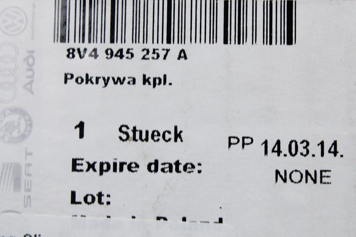 Audi A3 Sportback 13-16 rear light bulb holder (left, inner) 8V4945257A