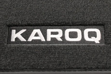 Skoda Karoq 2017-on textile floor mat set 57C061404