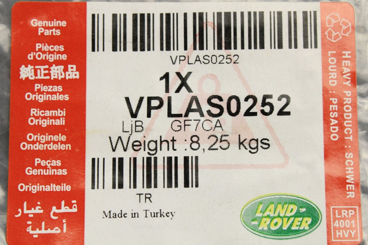 Land Rover Discovery 4 2010-2016 RHD rubber floor mat set VPLAS0252