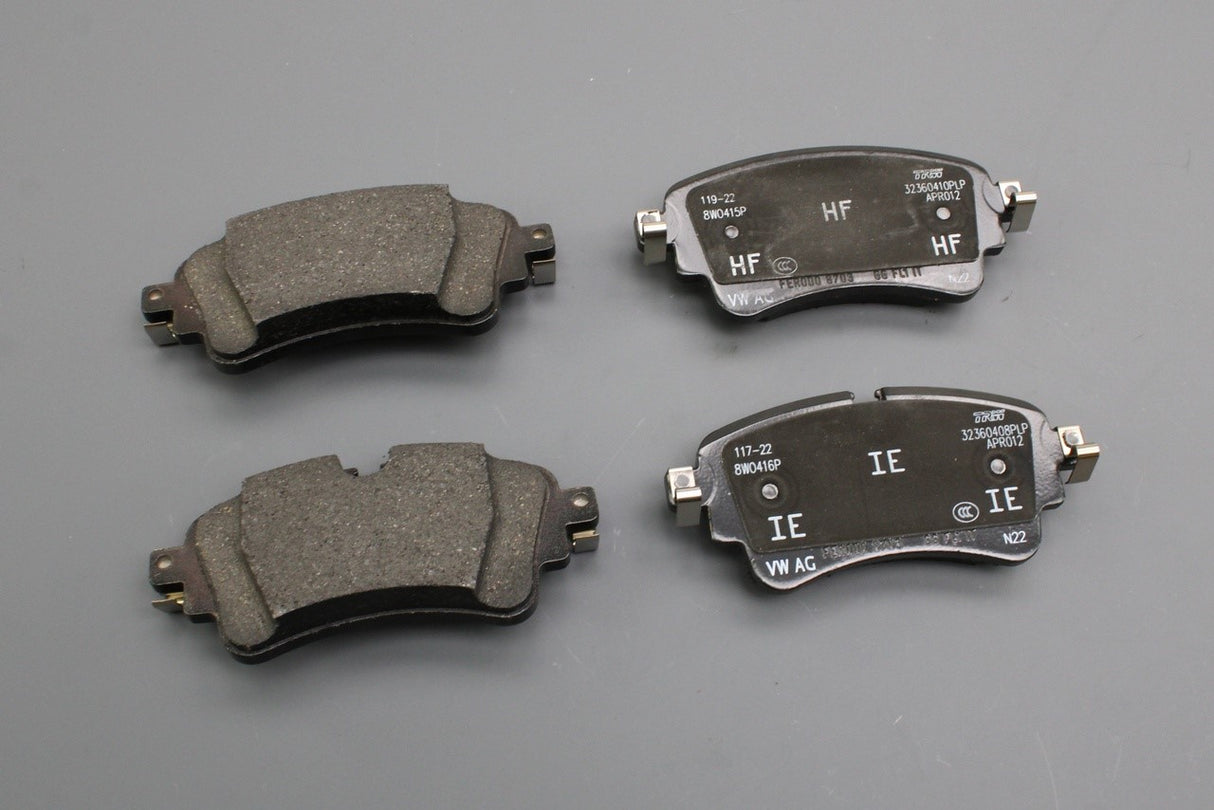 VW Touareg Audi Q7 16-on rear brake pad set for 330mm discs 8W0698451BC