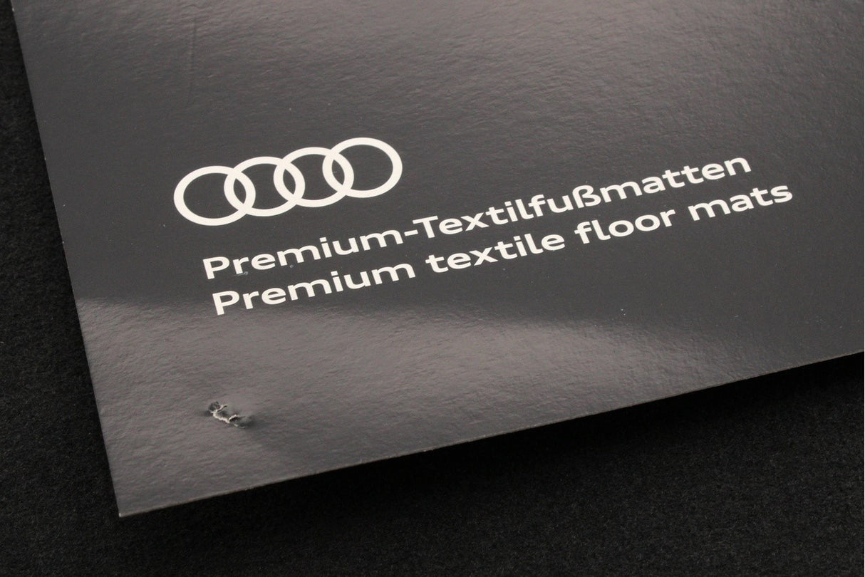 Audi A8 S8 2010-17 luxury carpet floor mats (rear) 4H0061276 MNO