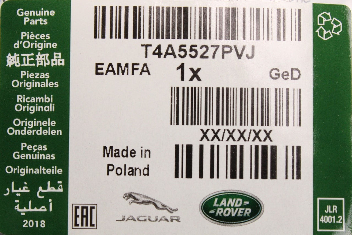 Jaguar F-Pace 2016-on RHD luxury carpet floor mat set T4A5527PVJ