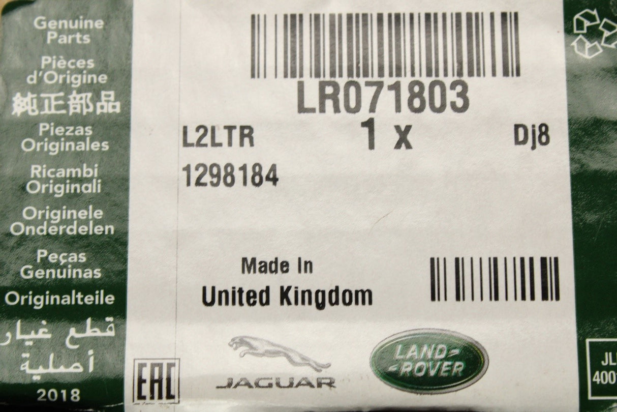 Range Rover Evoque 2012-2018 front bumper air deflector (left) LR071803