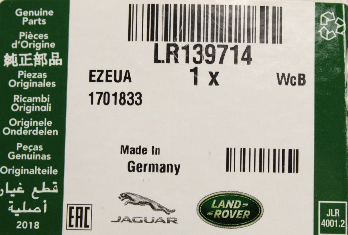 Land Rover Discovery Sport 2015-on camshaft sprockets (2.0 TDI) LR139714