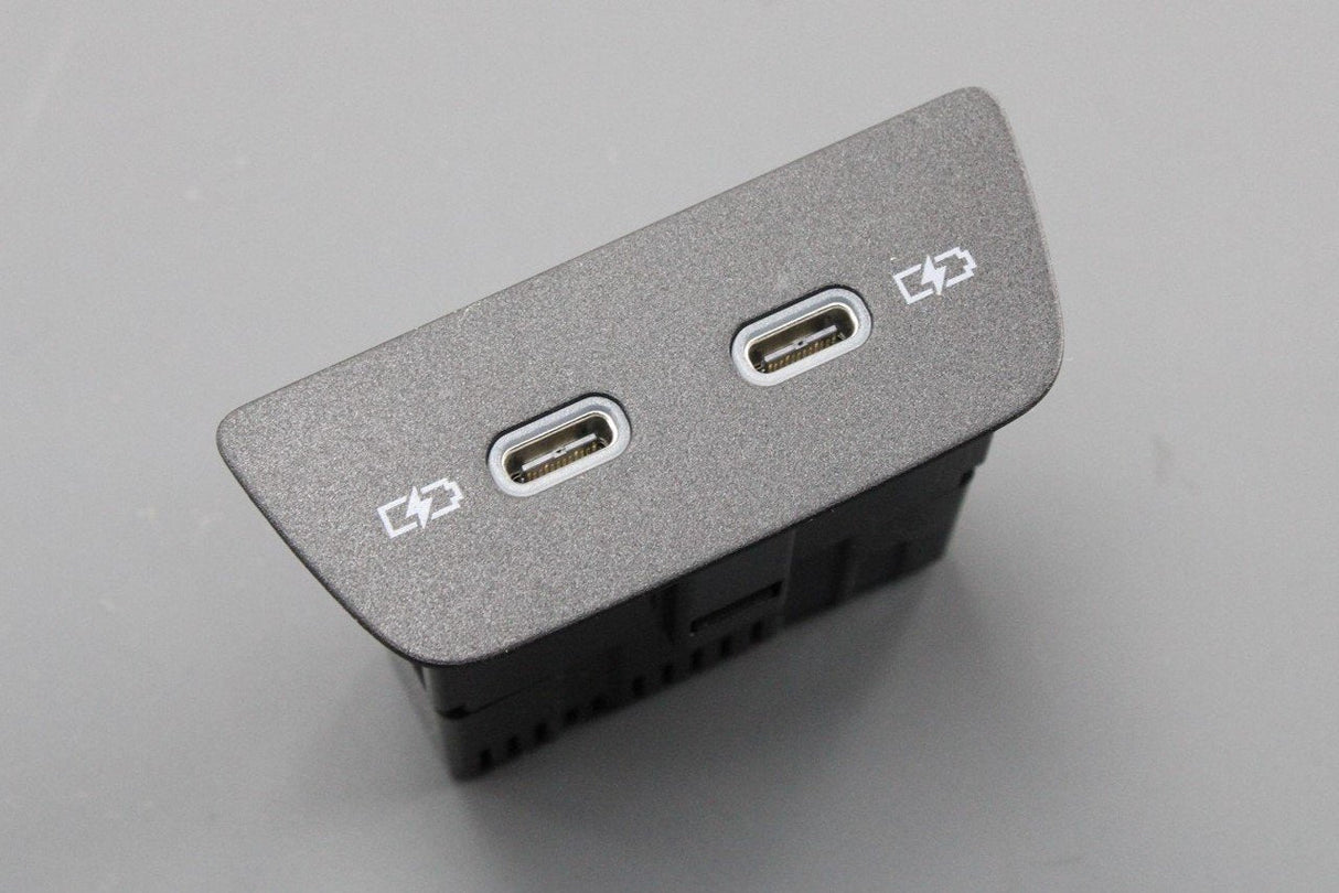 VW Golf MK8 Polo AW double USB-C charging port (rear) 2G6035954