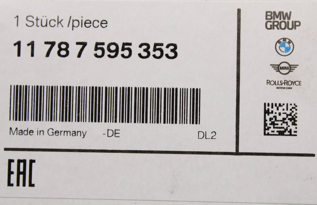 BMW F02 F20 F30 F35 MINI R55 R56 R59 R60 lambda sensor 11787595353