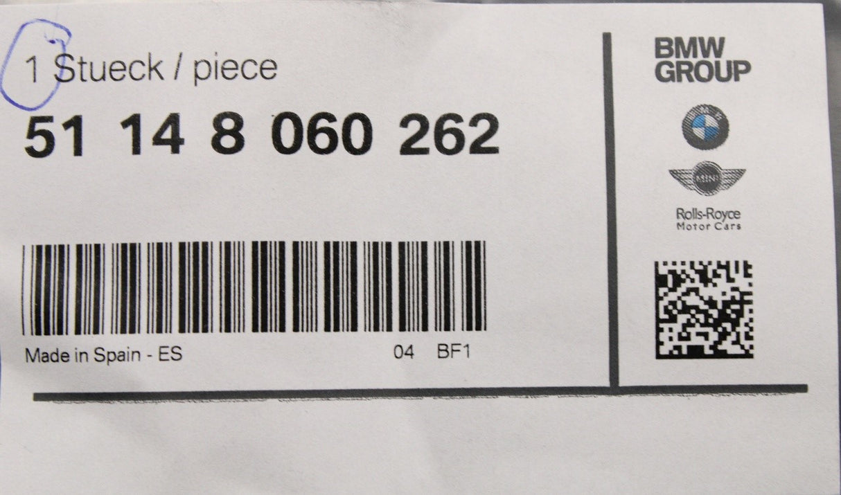 BMW F20 M140iX 2015-2016 X-drive badge 51148060262