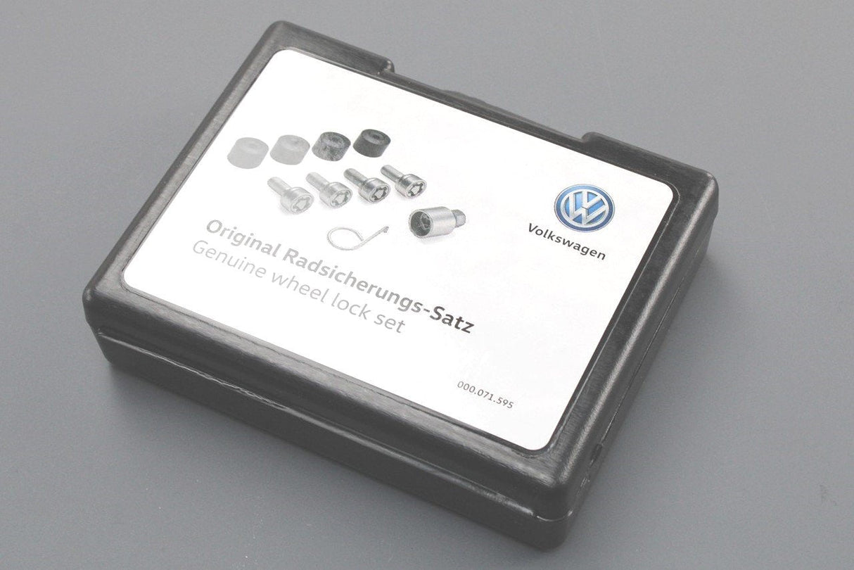 VW Up! 2012-on anti-theft locking wheel nut set kit 000071595