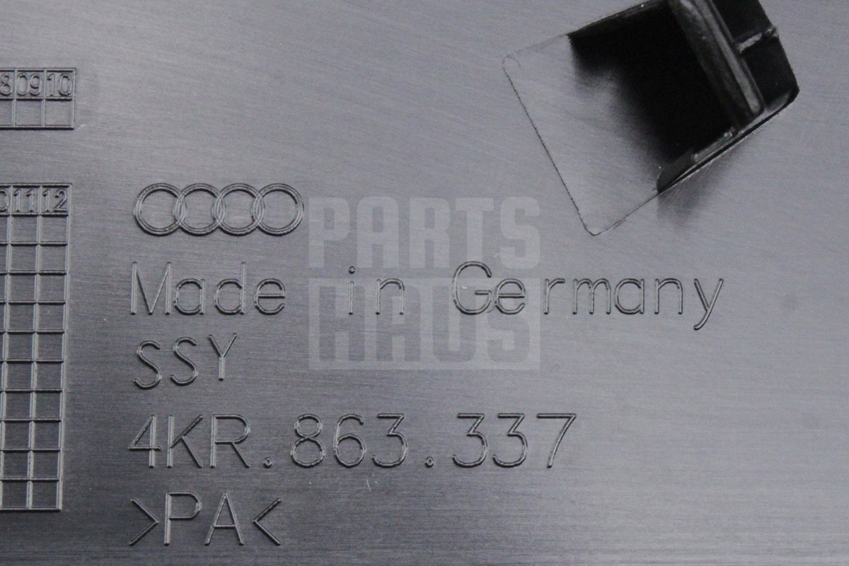 Audi e-tron 19-23 centre console display unit trim (left) 4KR863337 5FQ