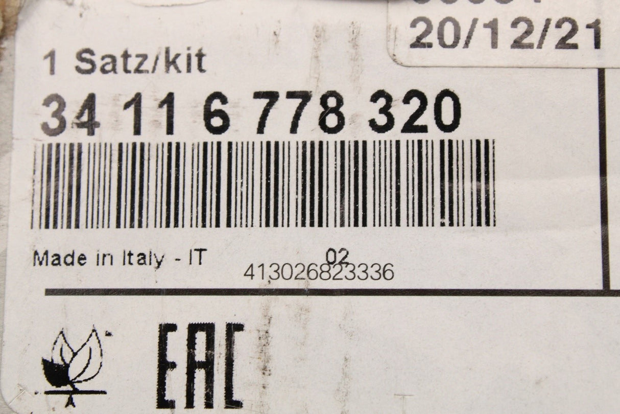 MINI R50 R52 R53 R55 R56 R57 R58 R59 brake pads kit (front) 34116778320