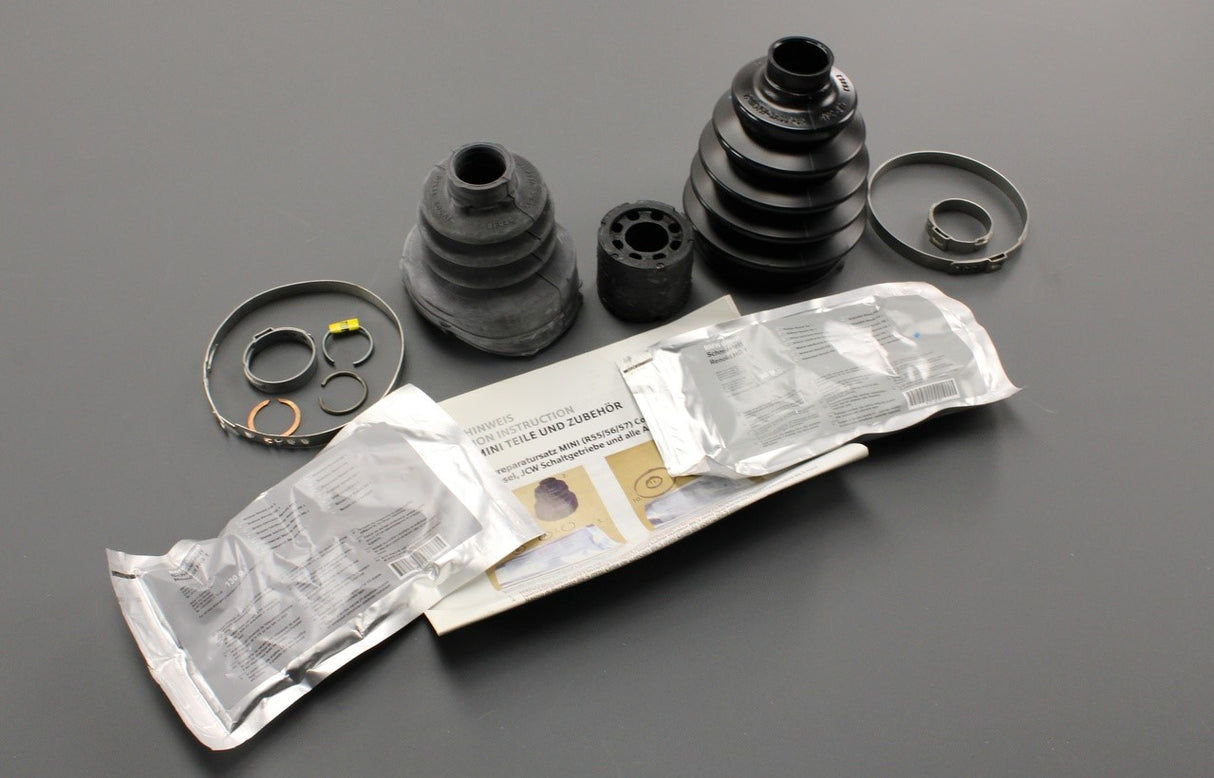 MINI R55 R56 R57 R58 R59 CV boot repair kit (front left) 31607591694