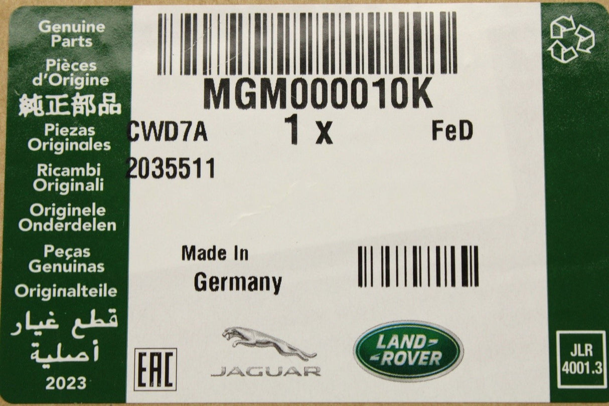 Land Rover Discovery 2 1998-04 throttle body heater (V8 EFI) MGM000010K