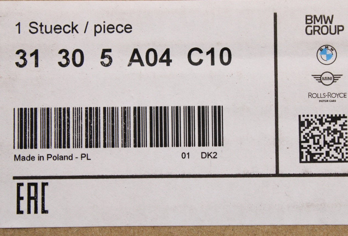 MINI F55 F56 F57 2013-2021 front shock absorber top mount 31305A04C10