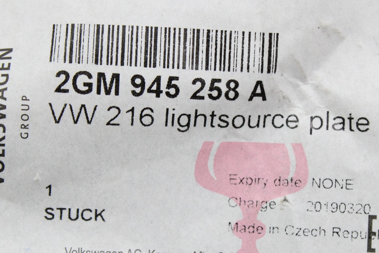 VW T-Cross 2019-on outer tail light bulb holder (right) 2GM945258A