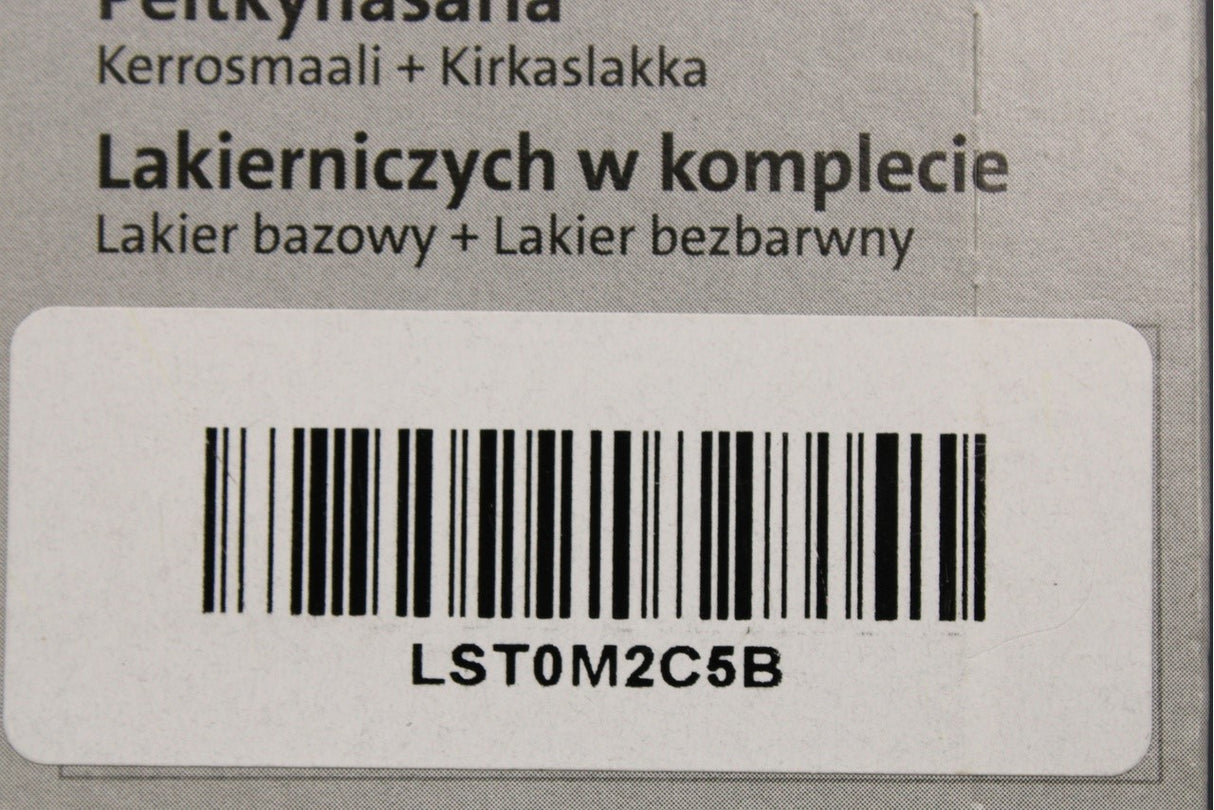 VW Touch up paint set x2 9ml Atlantic Blue Metallic LC5B LST0M2C5B