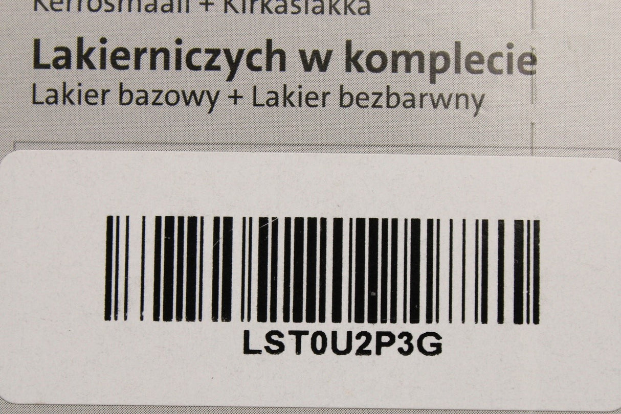 VW Touch up paint set x2 9ml Flash Red LP3G LST0U2P3G