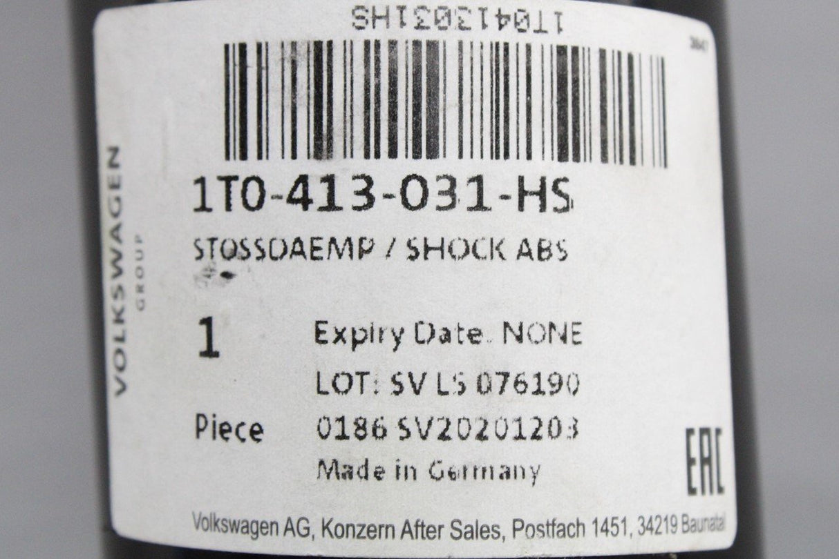 Audi A3 S3 8P 2004-13 front sports shock absorber (quattro) 1T0413031HS
