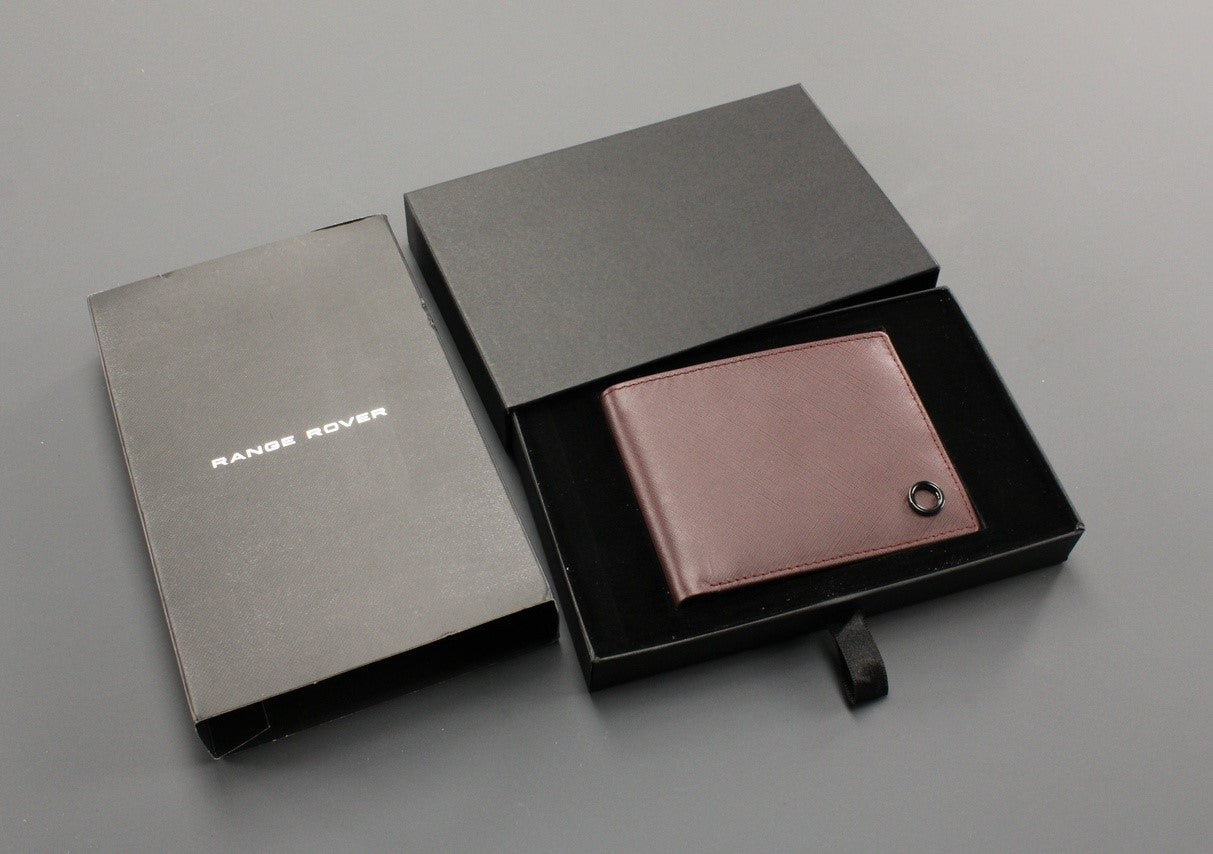 Land Rover Range Rover burgundy leather wallet LGLG419BUA